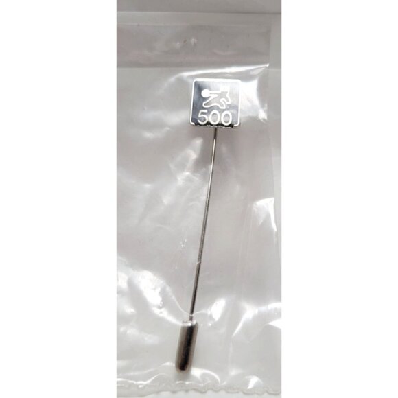 Vintage Brunswick Silver Bowling 200 Game Pin 500 Series Achievement Stick Pin - Picture 3 of 6